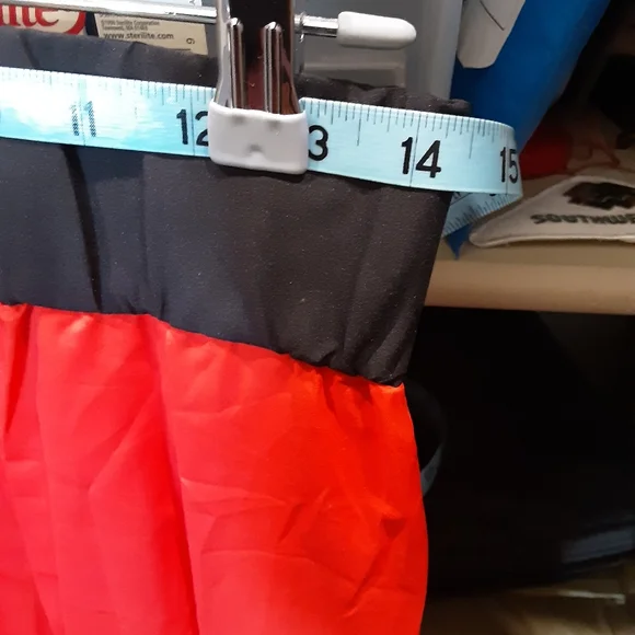 Red Graphic Print Wonder Woman Skirt - Picture 5 of 7